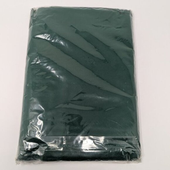 *3 FOR $9* NEW Solid Fabric 70"x72" Emerald Evergreen Bathroom Shower Curtain - Picture 2 of 2